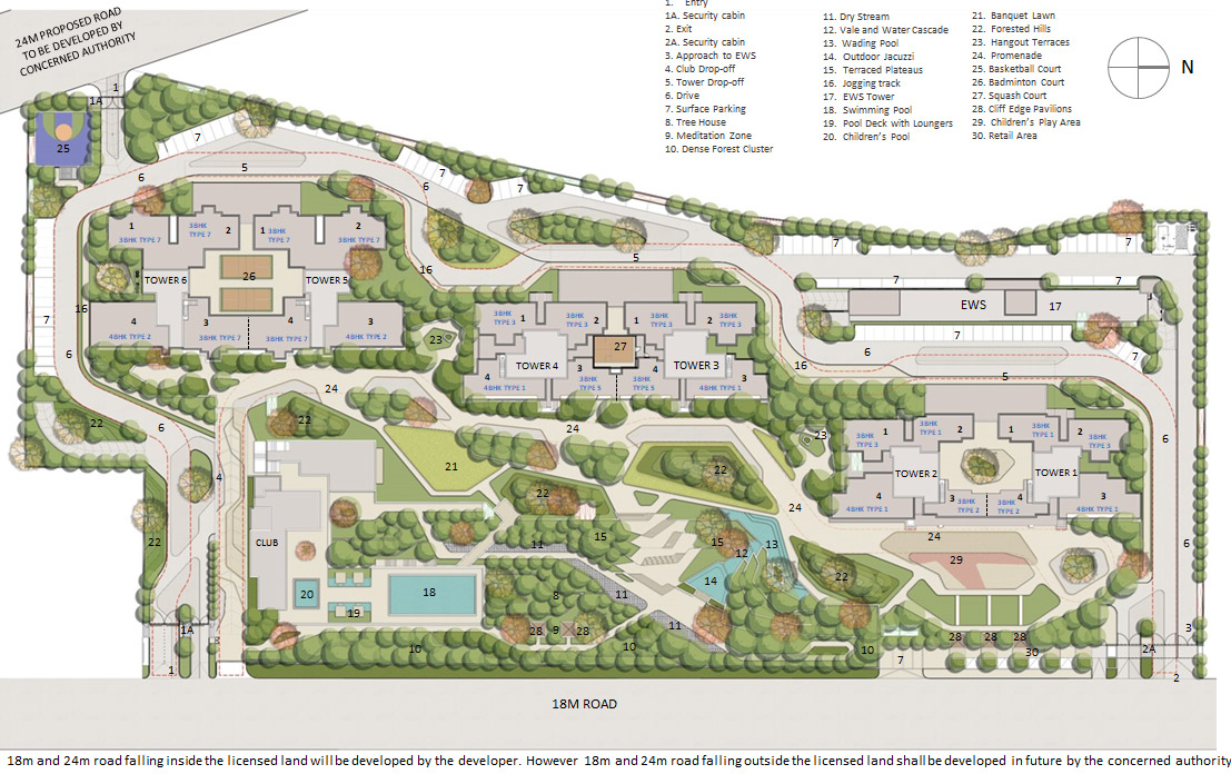 Godrej Aristocrat Master Plan