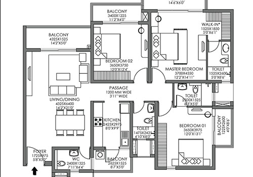 Godrej Air Floor Plans